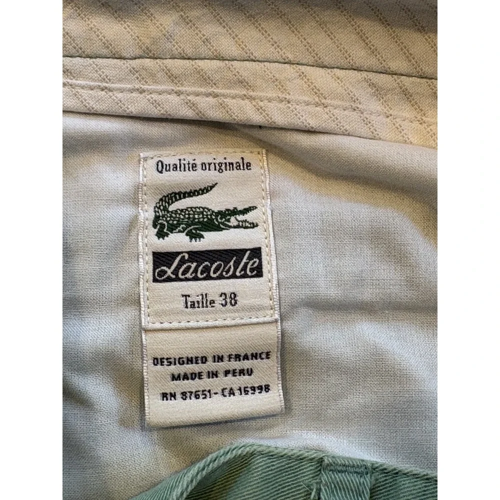 Lacoste pants mens